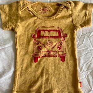 Mustard yellow VW T-shirt